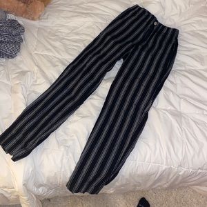 Brandy Melville Striped Pants